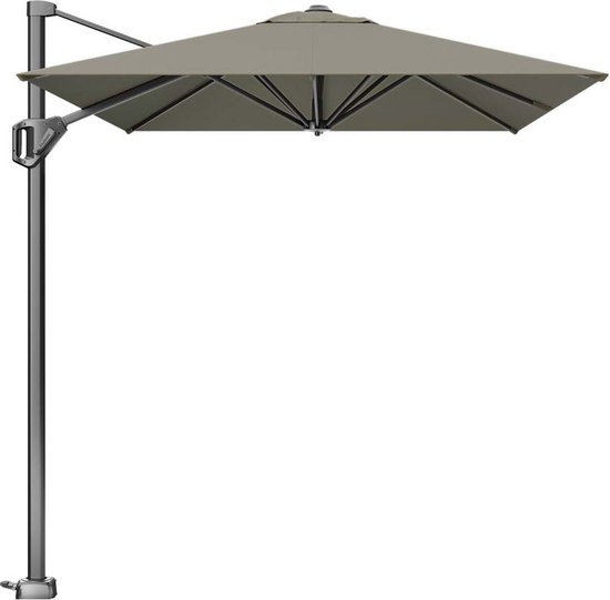 Parasol Tahiti taupe 3x3M