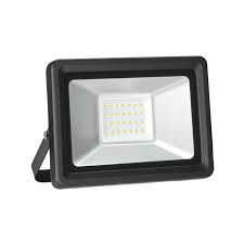 LED WANDSTRALER ZWART 30W 2400LM