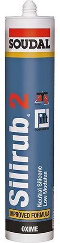 Soudal silirub 2 grijs - 300ml