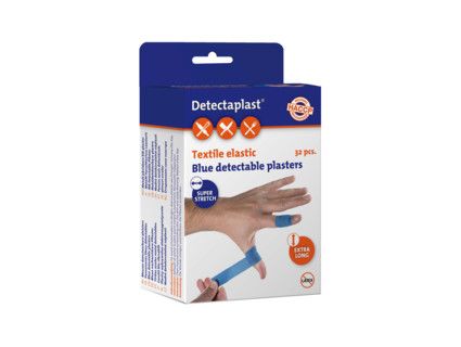 Detectaplast elastic pleister 18x2cm (32st)