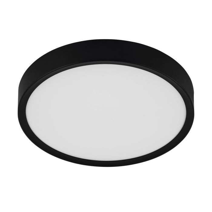 Eglo Musurita LED plafond 340mm zwart/wit