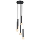 Eglo Cortenova hanglamp 5x E27 zwart