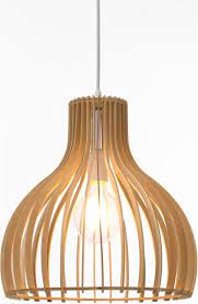 HANGLAMP FORLI HOUT