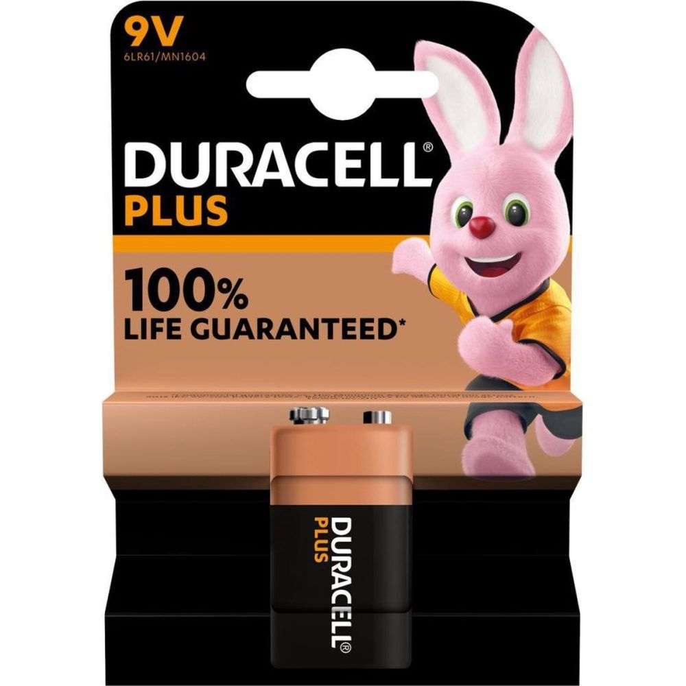 Duracell ML plus 6LR 9V alkaline