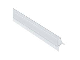 Douchestrip rechte spatwand 8-10mm / L200 verticaal