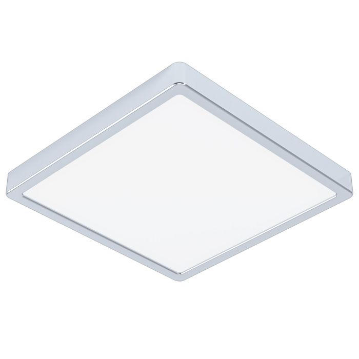 Eglo Fueva 5 LED opbouwarmatuur 285x285mm chroom 2400lm 3000K