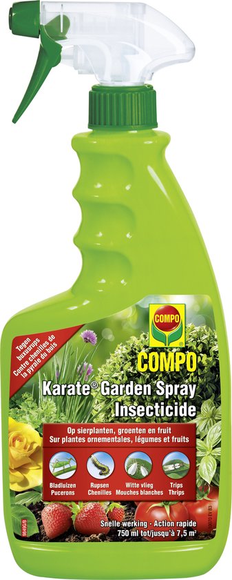 Compo Karate Garden spray insectenbestrijder 750ml