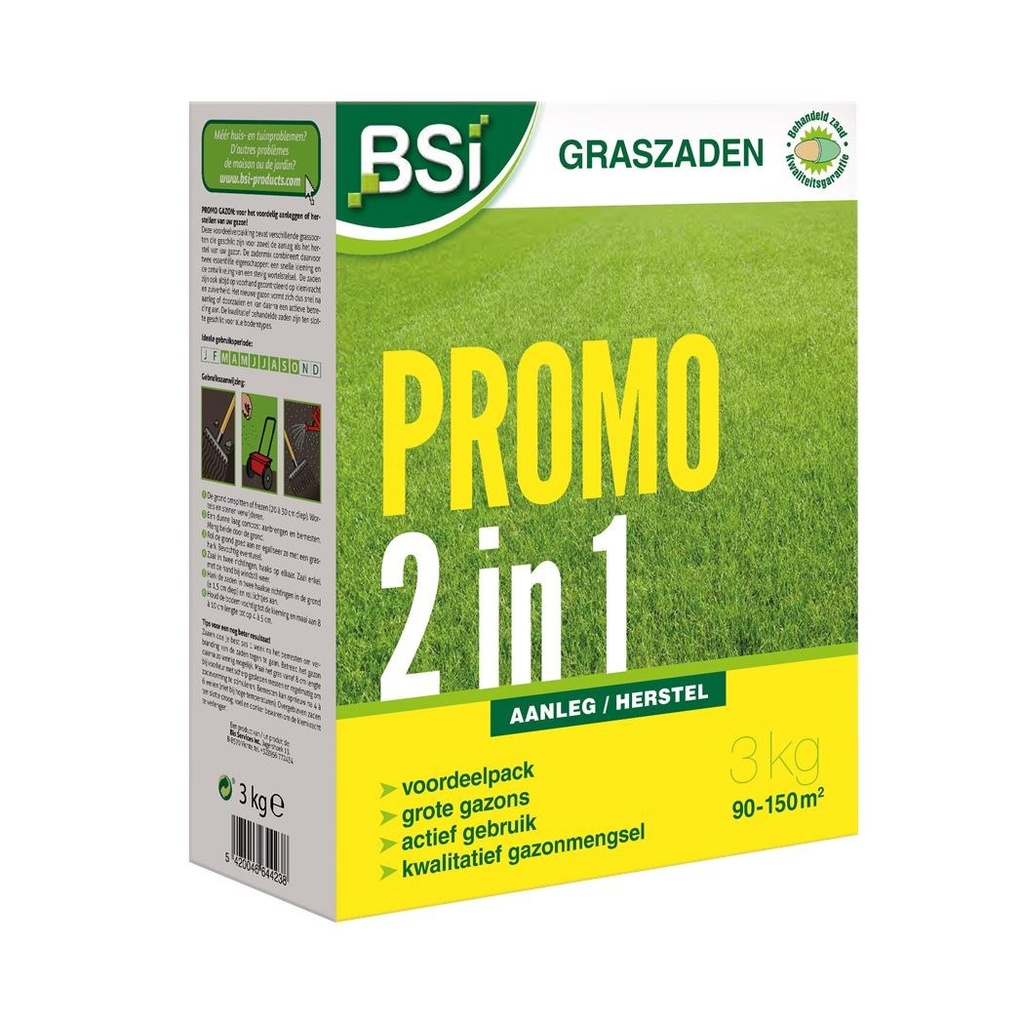 Herstel graszaad promo 2in1 3KG