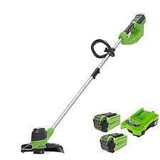 Greenworks accu strimmer 40V 2x2,0AH + lader