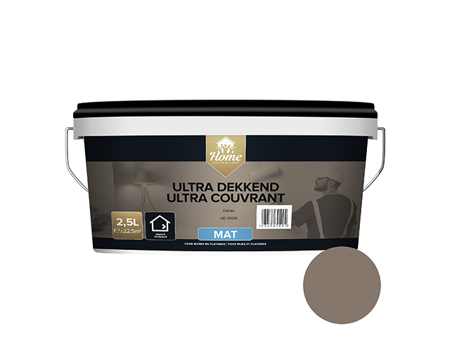 Home Decoration ultra dekkend mat Cacao 2.5l