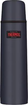 Thermos FBB isoleerfles 0,5L blauw - draaiknop