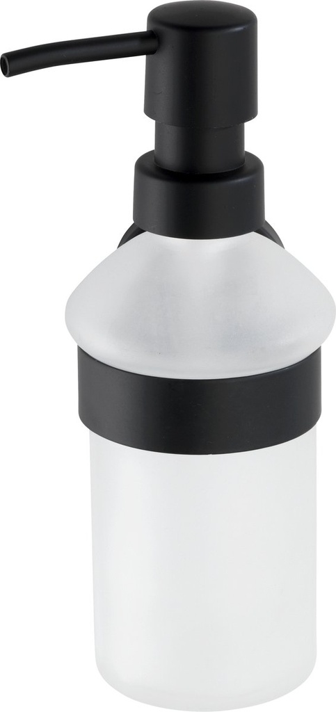 Bosio zeepdispenser RVS zwart mat