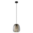 Eglo Encinitos hanglamp 255mm 1x E27 zwart/goud