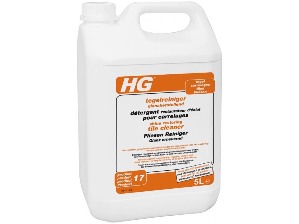 HG tegelreiniger glans 5l - product 17