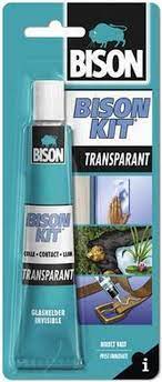 Bison kit universele contactlijm transparant 100ml