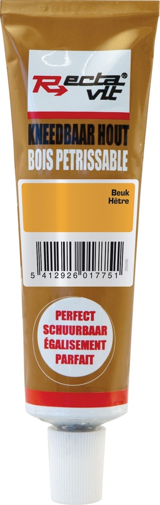 Rectavit kneedbaar hout meranti - 250ML