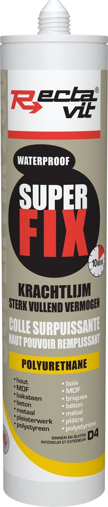 Rectavit Superfix krachtlijm waterproof 290ml