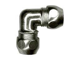 Kniekoppeling chroom 10x10 bic.