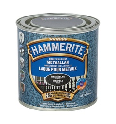 [28011] Hammerite hamerslaglak zwart 250ml