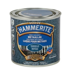 [28017] HAMMERITE HAMERSLAGLAK 250ML DONKERBLAUW