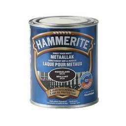 [28060] HAMMERITE HOOGGLANSLAK 750ML DONKERBRUIN