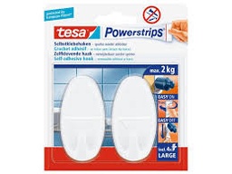 [36819-0] Tesa powerstrips large ovaal wit