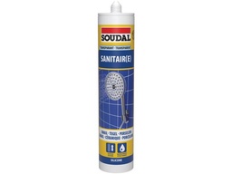 [36897] Soudal sanitaire silicone transparant - 310ml