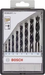 [84295] Bosch - 8-delige set houtspiraalboor robust line