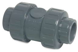 [40231] Druk PVC terugslagklep 40mm