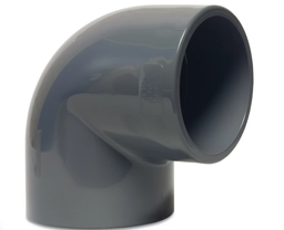 [40442] Druk PVC bocht 63mm - 90°