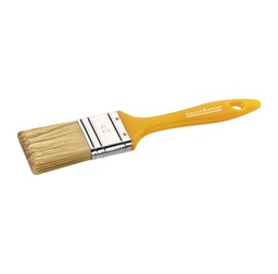 [40646] Platte kwast lak 70mm PET gold kunststof geel