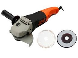 [67512] Black & Decker haakse slijper 125mm 1200W + 3 acc.