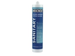 [48476] Meno sanitair silicone neutraal wit 300ml