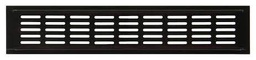 [80629] Renson 381 rooster alu 80x400mm - zwart structuur