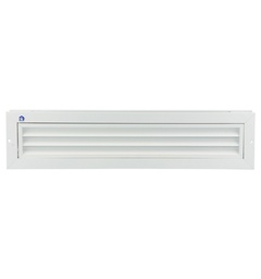 [80648] Renson 461 deurrooster 425x76mm wit