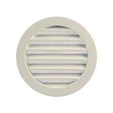 [80659] Renson 434/R inbouwrooster 150mm wit