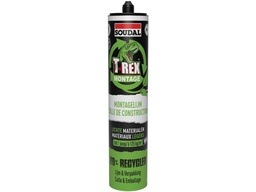 [85236] Soudal T-rex green montagelijm light mat - 385ML