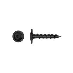 [85333] Flenskophoutschroef PFS T30 zwart 6.0x30mm (6st)