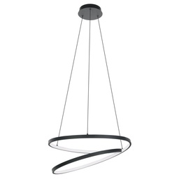 [85680] Eglo Ruotela LED hanglamp 550mm zwart 4800lm 3000K