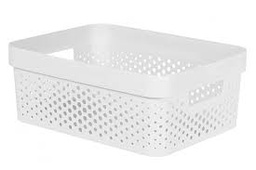 [86614] Curver - infinity recycled box - wit - 11L
