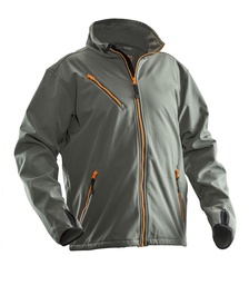 [89258] Jobman 1201 Softshell light jas donker grijs