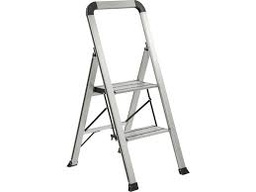 [94045] Escalo Space trapladder aluminium 2 treden