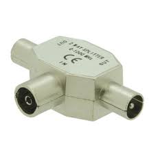 [50697] Profile domino splitter coax M-M-V metaal