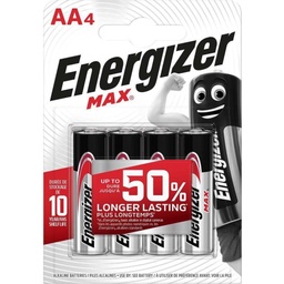 [52332] ENERGIZER BATTERIJ MAX AA 4