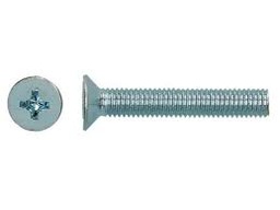 [54325] Metaalschroef m/verzonken kop DIN965H M4x25mm (15st)