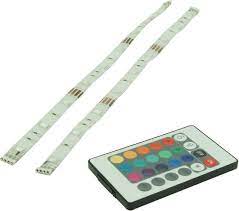 [58553] Profile LED strip RGB 2x 30cm + afstandsbediening IP44