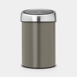 [64340] TOUCH BIN AFVALEMMER 3L - PLATINUM