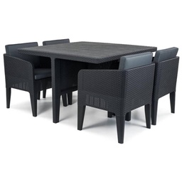 [69502] Columbia lounge-set grafiet