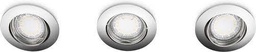 [70394] Prolight inbouwspot rond GU10 chrome (3st)