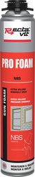 [73496] Rectavit PRO foam voor pistool 800ml